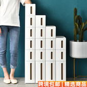 浴室夹缝收纳柜神器置物架子厨房窄缝边角柜卫生间缝隙抽屉储物柜