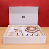 新生婴儿童木制手摇铃音乐见面礼品0F1宝宝元 旦周岁生日礼物奥尔