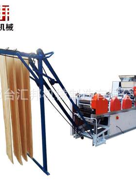 大型商用面条机j挂面机5 6 7组大型鲜面条机一次成型全自动叠皮压