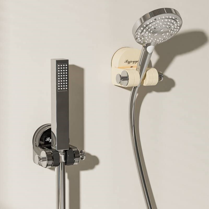 家用吸盘式花洒支架座免打孔壁挂淋浴室喷头固S定洗澡神器可调节