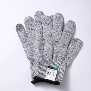 雕刻专用防切割防割伤手套劳保耐磨耐用建筑工地5级加厚防护