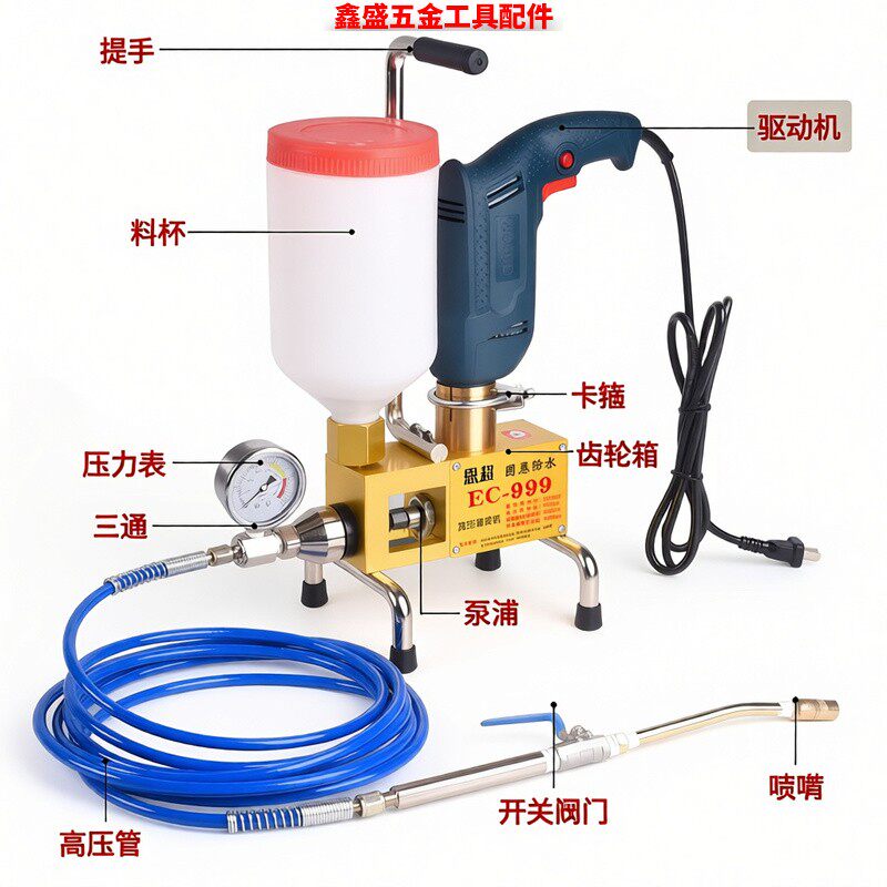 高压注浆机聚氨酯灌环氧