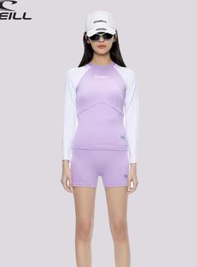 ONEILL泳衣女款显瘦修身塑性分体套装2025新款游泳馆专用运动泳装