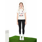 NEILL T恤运动上衣休闲t恤衫 Life夏季 图案印花纯棉女短袖 女 新款