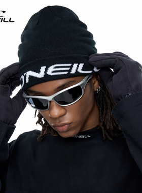 ONEILL男女同款针织毛线帽包头春季运动休闲经典LOGO针织绒线帽