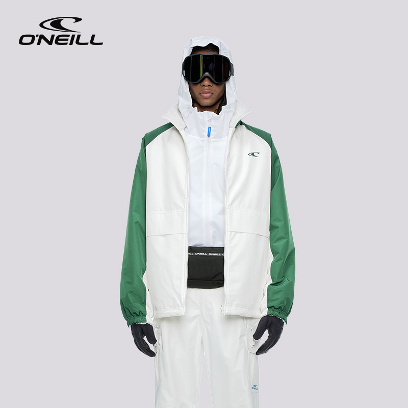 双面穿宽松落肩运动休闲夹克