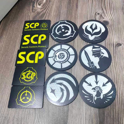 SCP基金会标志 魔术贴章 反光SCP战术背心贴章自然爱好臂章