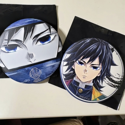 日谷鬼灭之刃柱展主视觉图徽章