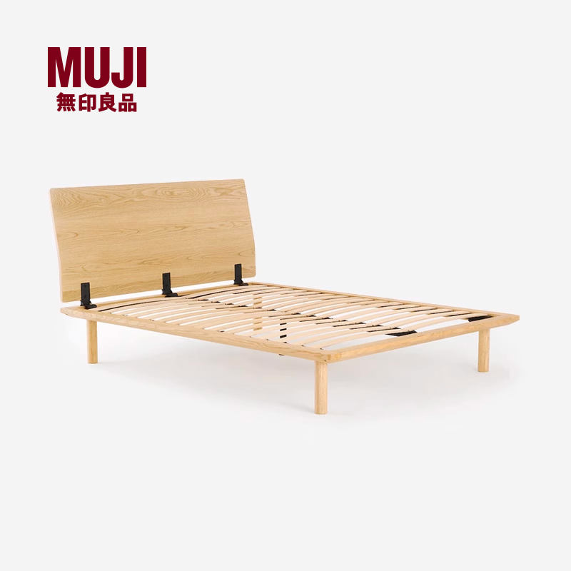 MUJI/无印良品床框原木色