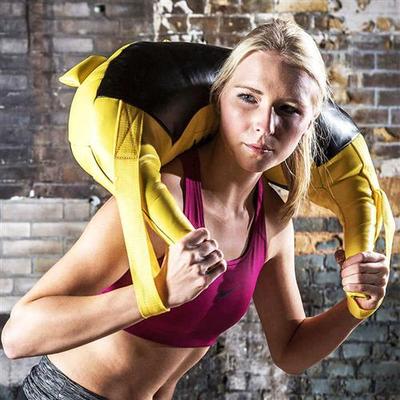 保加利亚牛角包健身器材摔跤沙包力量体能训练负重沙袋深蹲能量包