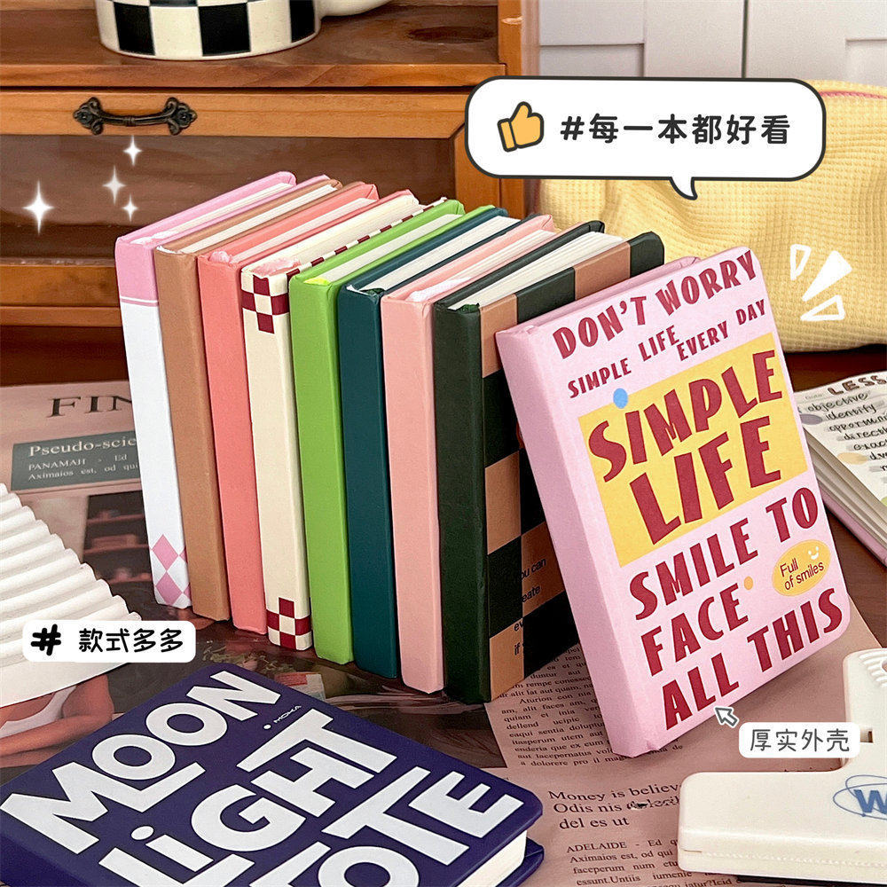 A7新款美式复古笔记小本子口袋本学生迷你随身便携记事本特价本子