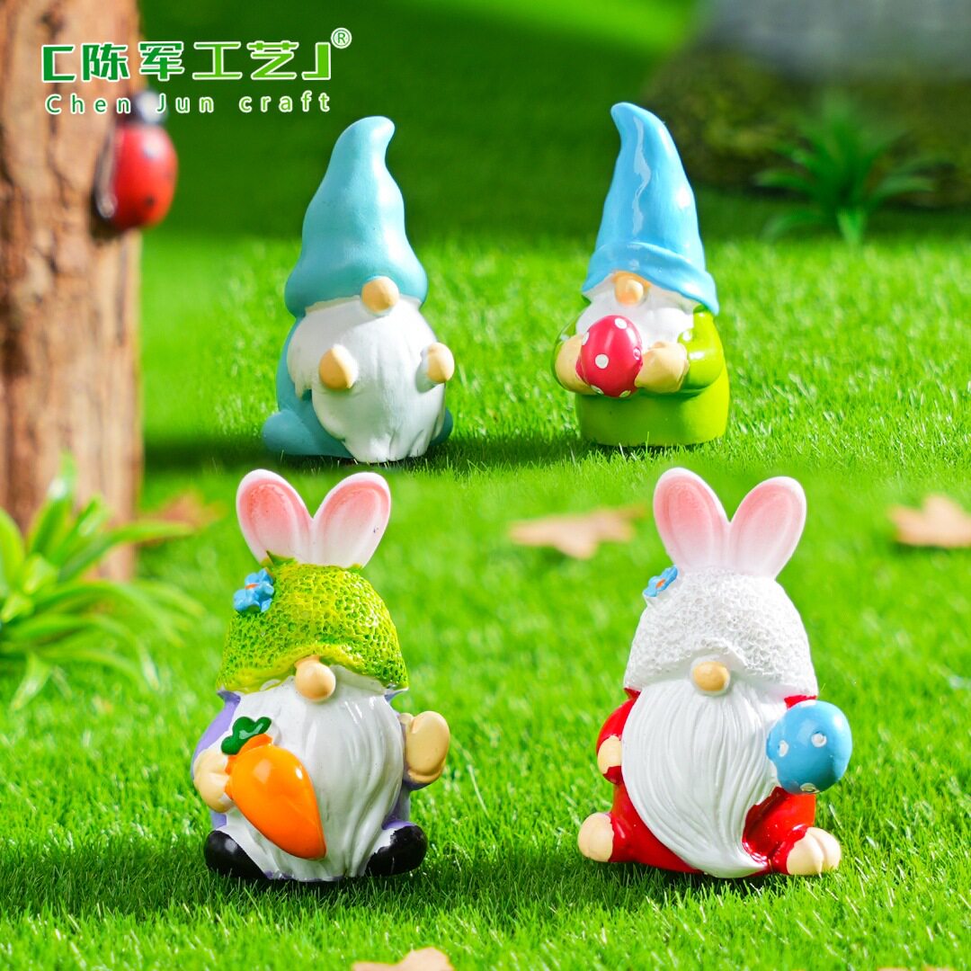 小矮人新品园艺造景装饰品挂蘑菇