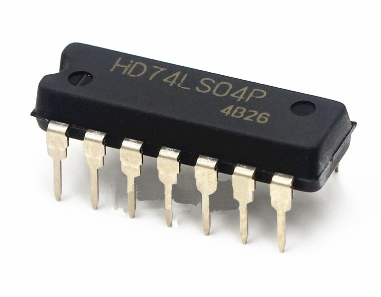 74LS04 HD74LS04P 六路反向器 直插DIP14