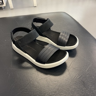 ECCO爱步女鞋 柔畅273603 真皮时尚 厚底轻便舒适休闲凉鞋