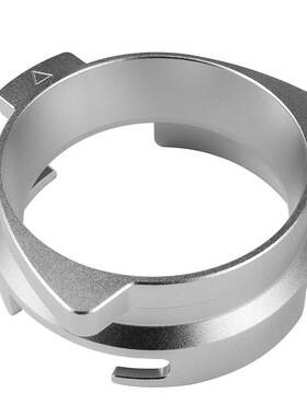 不锈钢接粉环咖啡机54MM可旋转式合金接粉器Dosing Funnel