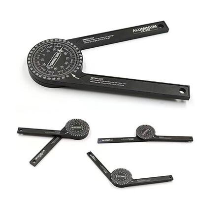 Miter Saw Protractor360量角器水平角度规木工角尺定位量角规