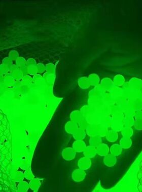 夜光吸水弹泡大珠水宝宝吸水变大海洋海绵宝宝发光荧光水晶珠精灵