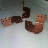 新能源紫铜汇流条加工定制镀锡镀镍高导电接地异型铜排机加工铜片