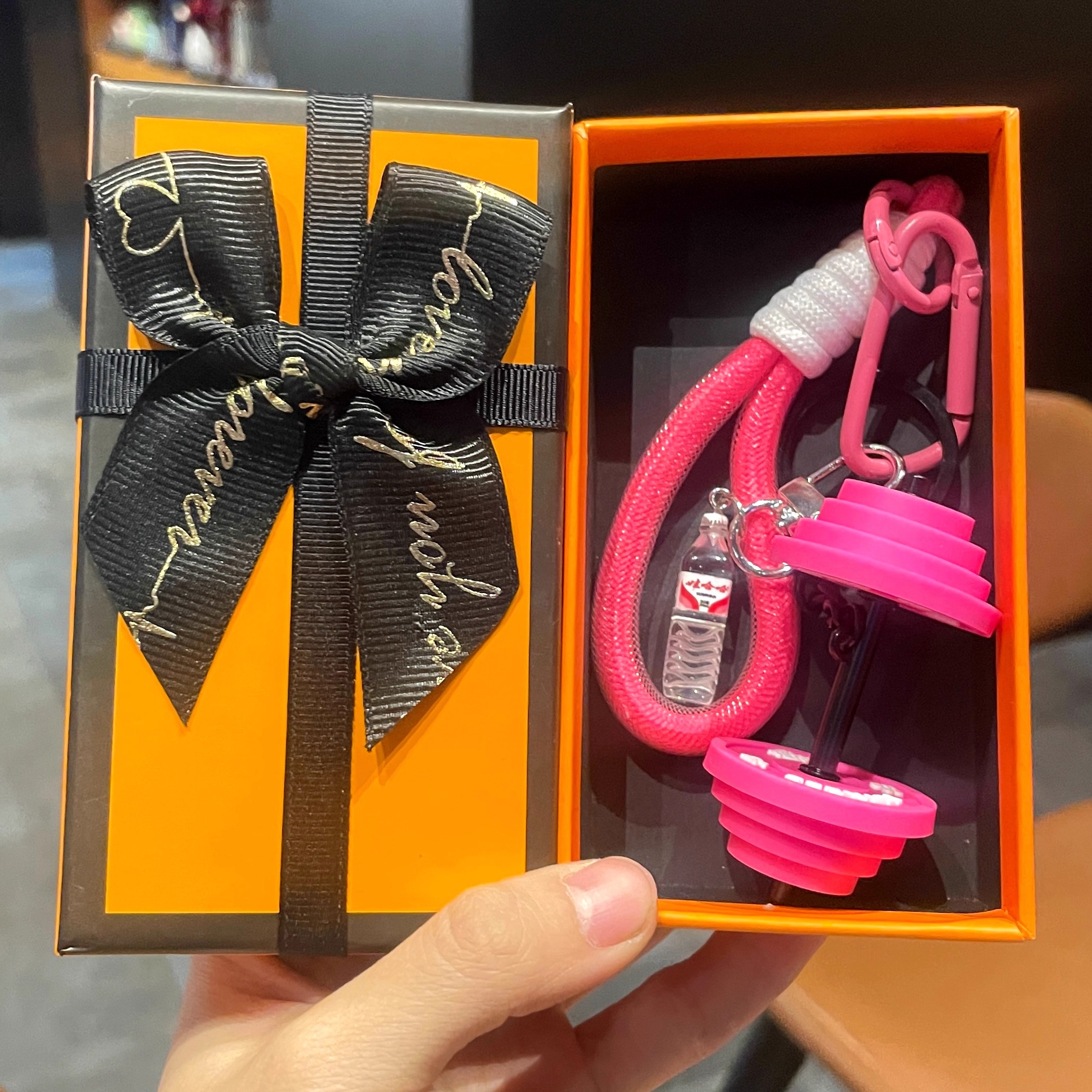 健身哑铃挂件运动周边健身房礼物