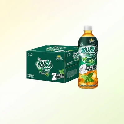康师傅双倍薄荷劲凉冰红茶500ml*15瓶 夏日限定 清爽提升解渴饮品