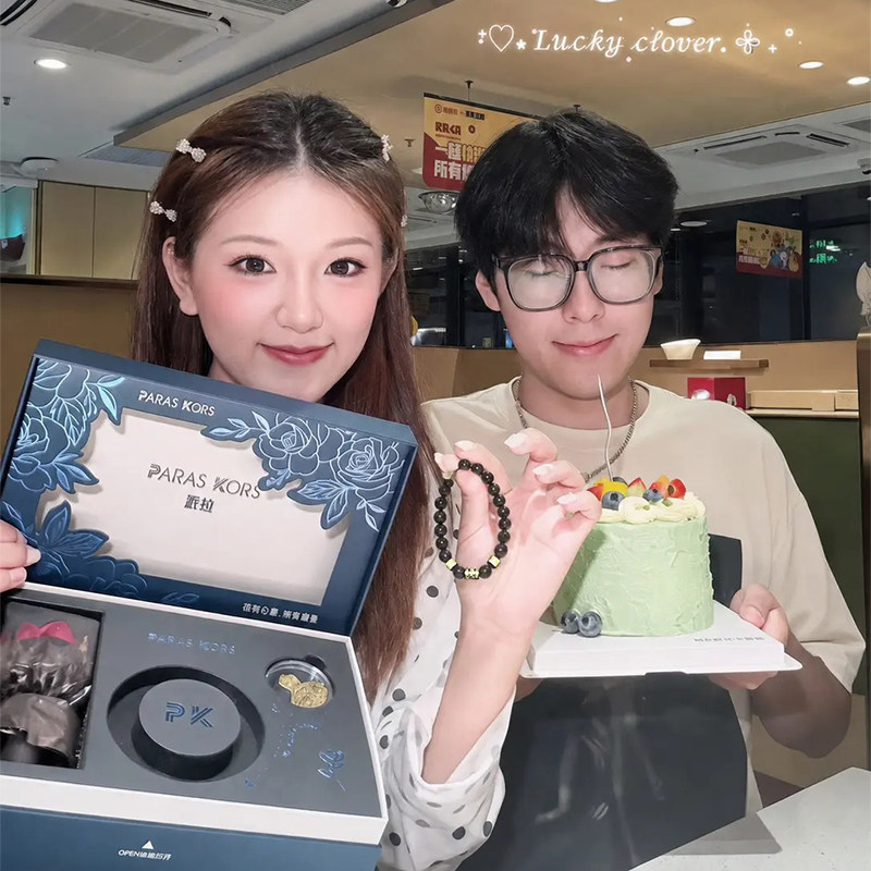 原创设计暗夜金轮手串潮流图片