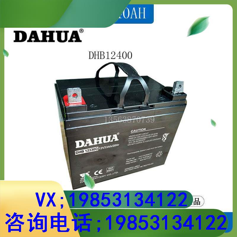 电池12V33AH通讯 UPS电源直流机房 DAHUA蓄电池 DHB12330