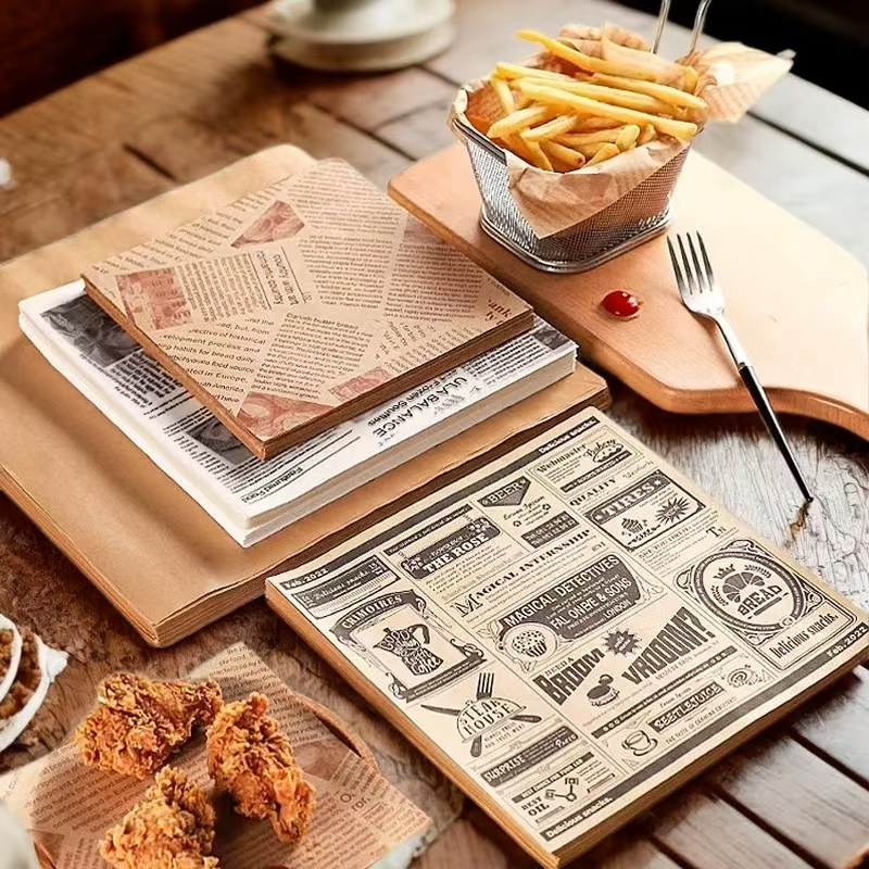 防油纸油炸食品吸油纸隔油