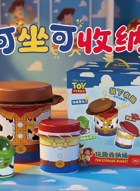 SUNDAYHOME玩具总动员玩趣收纳桶