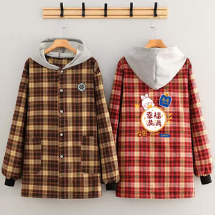 洋气上班工作服正穿衣 围裙时尚 2025新款 罩衣女家用干活穿耐脏长袖