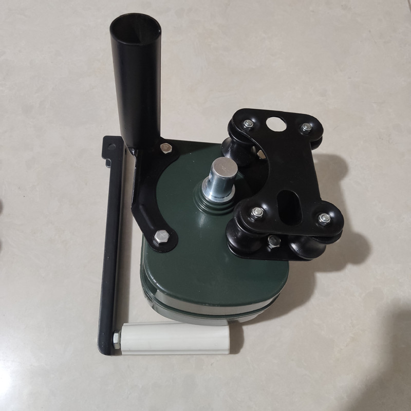 大棚卷膜器温室0-180米侧卷放风手动摇膜机园艺养殖场大棚放风器