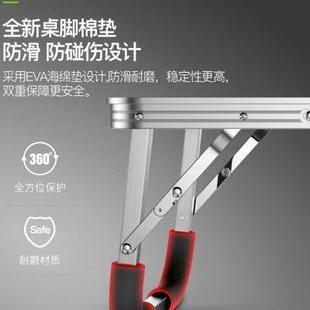 小饭桌折叠餐桌长方形家用小型活动培训便携简易长条桌子电脑吃饭