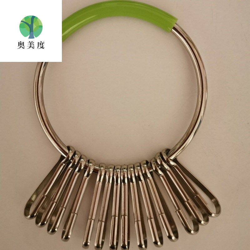 收租钥匙盘房东收租钥匙扣盘包租婆钥匙圈钥匙板可标记防丢链钥匙