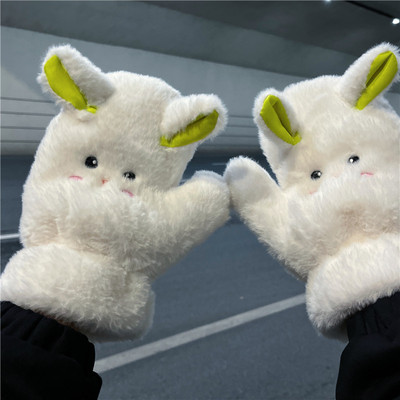 小羊防寒保暖毛绒手套