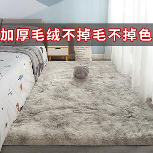 茶几毯床边少女房间毛绒家用地垫 地毯卧室加厚满铺客厅2024新款