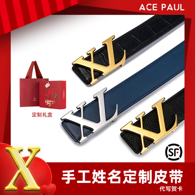 礼物头层牛皮官方商务休闲