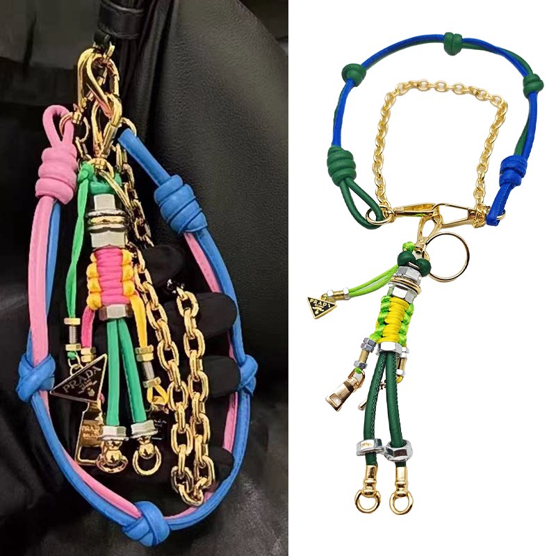 欧美新款小众设计感机器人挂件