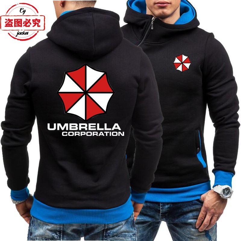 保护伞公司logo机车外套赛车服宽松男上衣休闲生化危机惩罚者卫衣