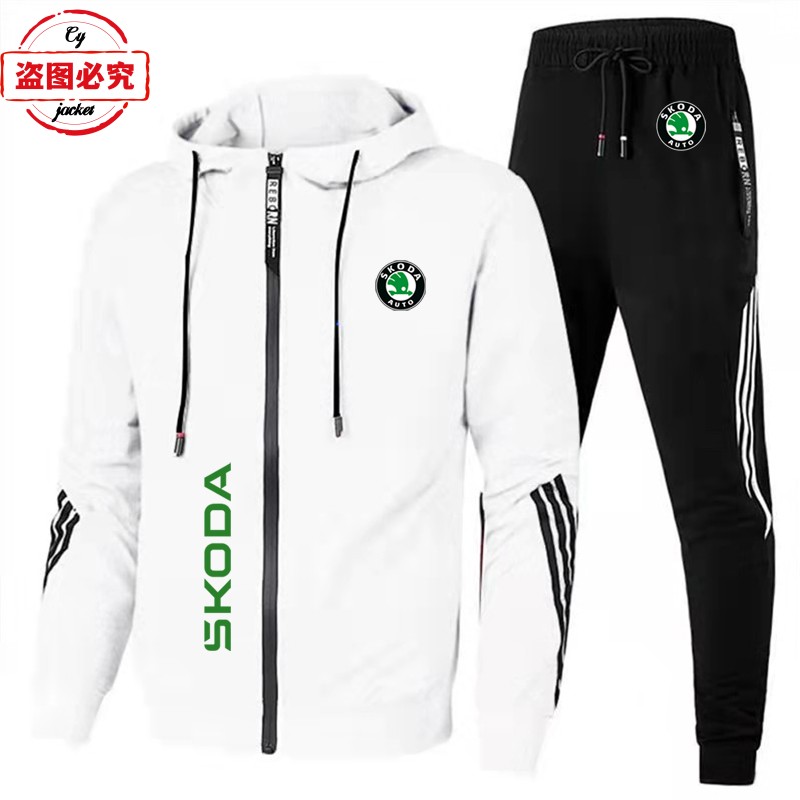 WRC拉力赛斯柯达赛车车标赛车服运动服男士春秋套装skoda车标外套