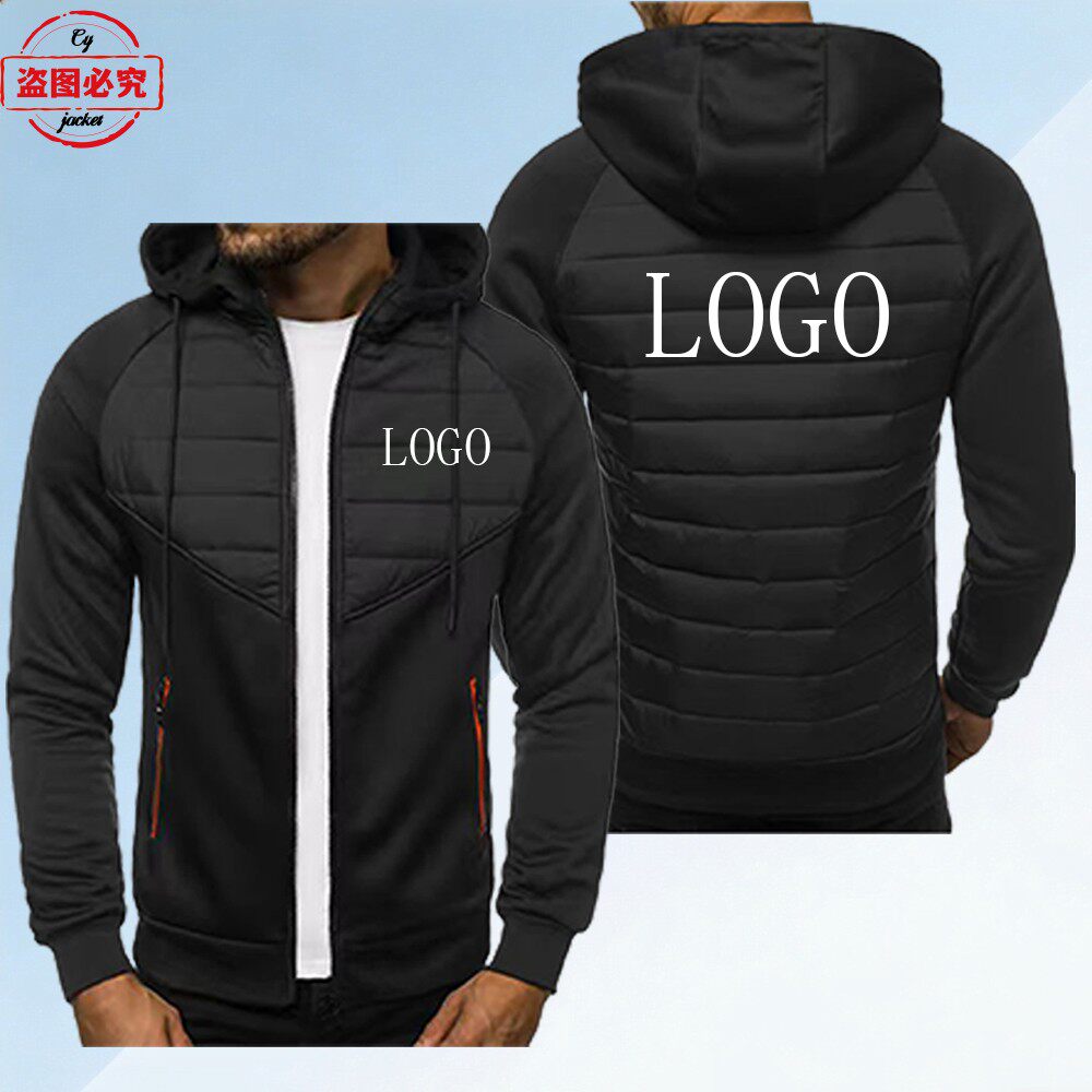 定制服装印字logo机车外套赛车服宽松男上衣休闲卫衣工作服团体服