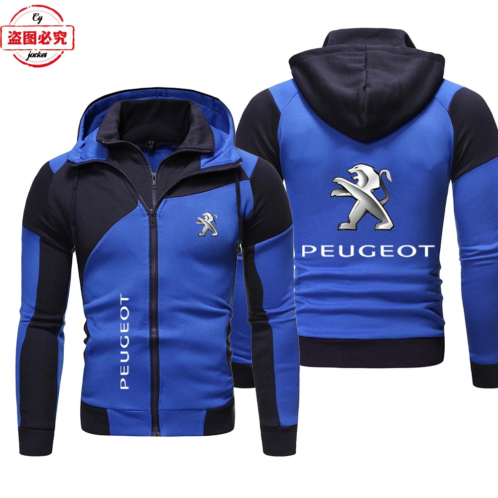 标致汽车车标外套赛车服宽松男上衣休闲卫衣peugeot工作服团体服