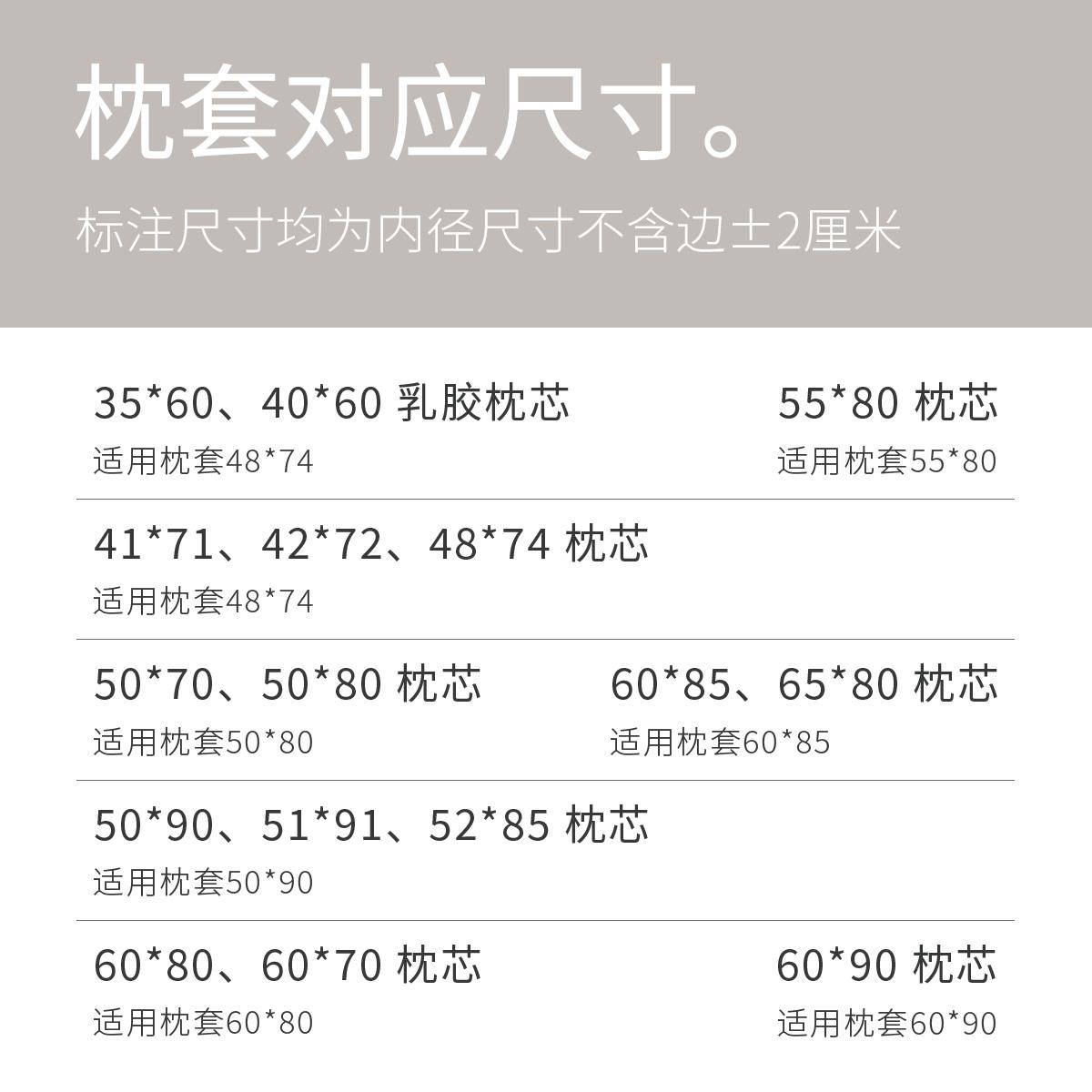 纯棉大枕套50x80大号55x80大尺寸60x90枕头套超大码48x74一对100s