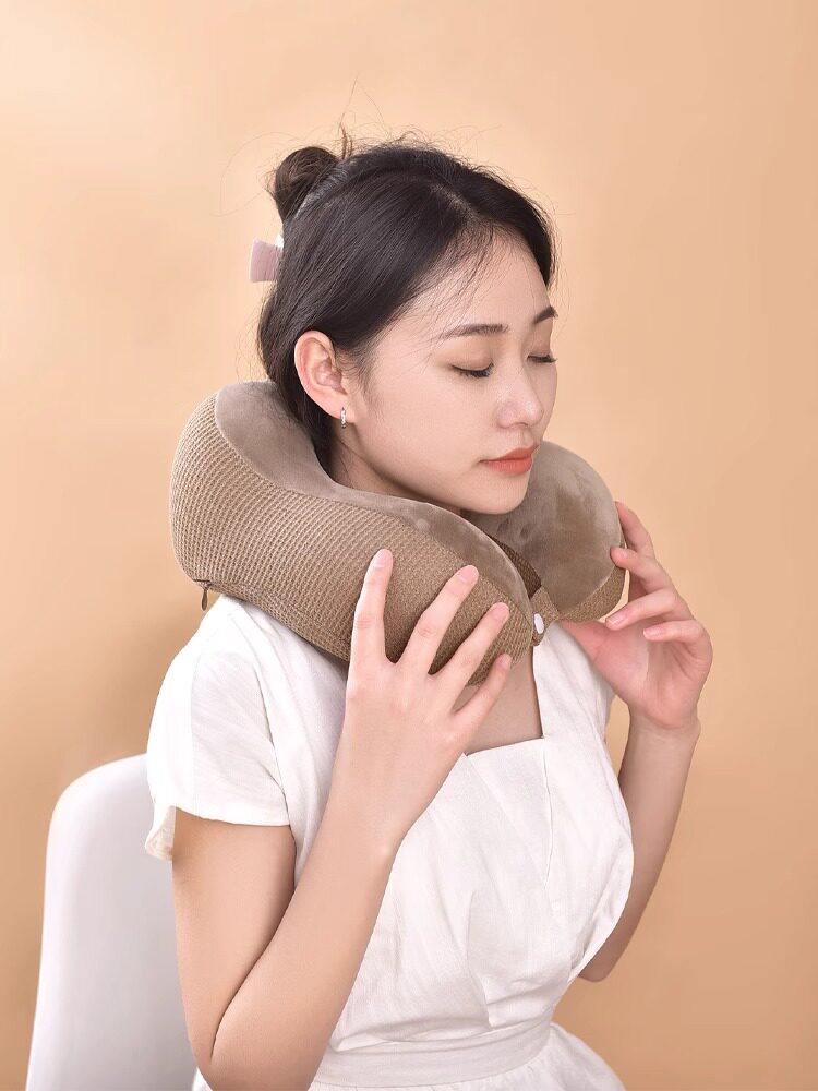 U 자형 베개 목 베개 특수 목 베개 메모리 폼 항공기 베개 목 베개 학생 여행 수면 휴대용 U 자형 베개