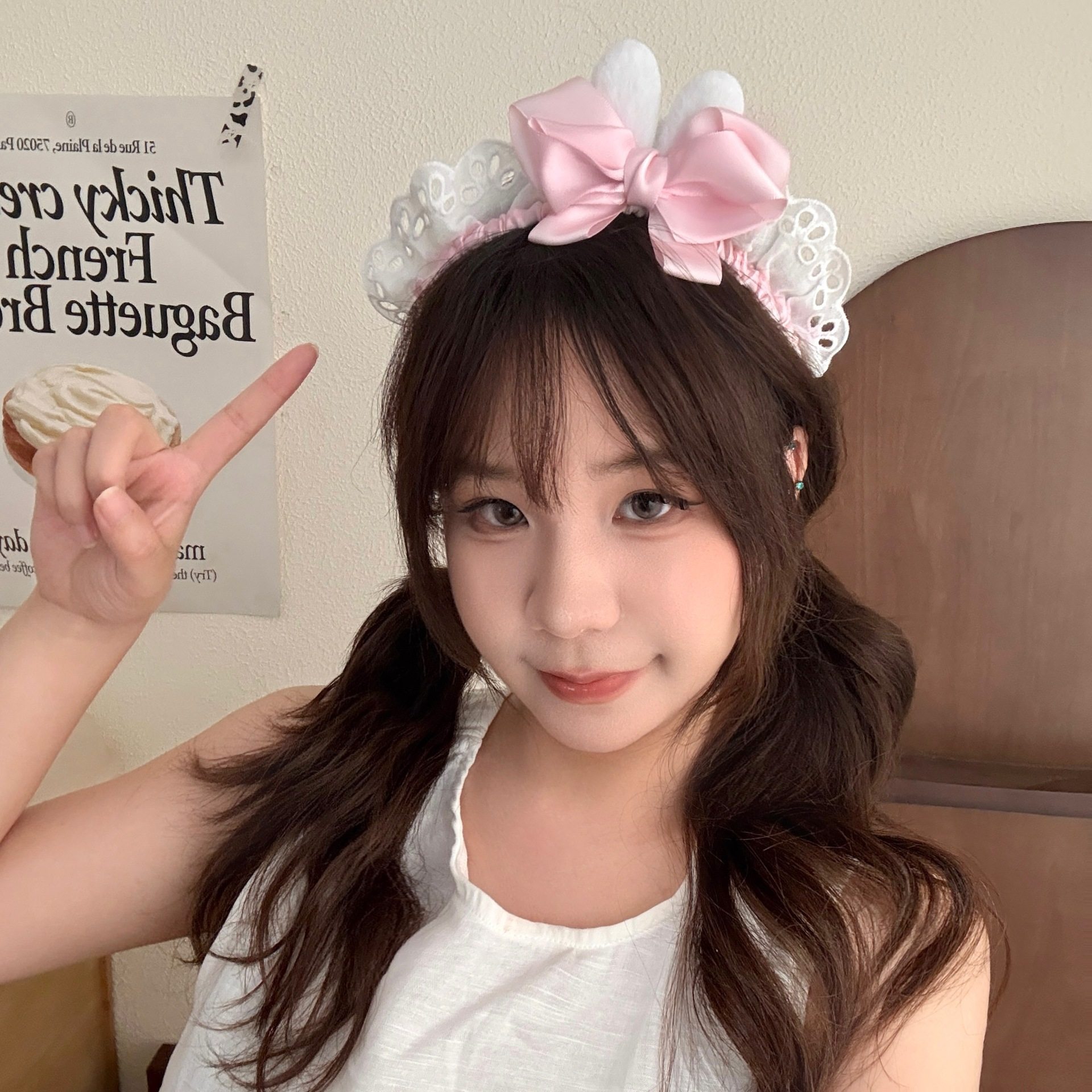 义乌小商品甜美可爱少女心蝴蝶结兔耳朵发箍百搭蓝粉色系头箍洛丽,饰品/流行首饰/时尚饰品新,发饰,淘宝优惠券,粉丝福利购,淘宝优惠卷