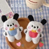 Креативная кукла, нагрудник, подвеска, креативный мультяшный аксессуар на рюкзак