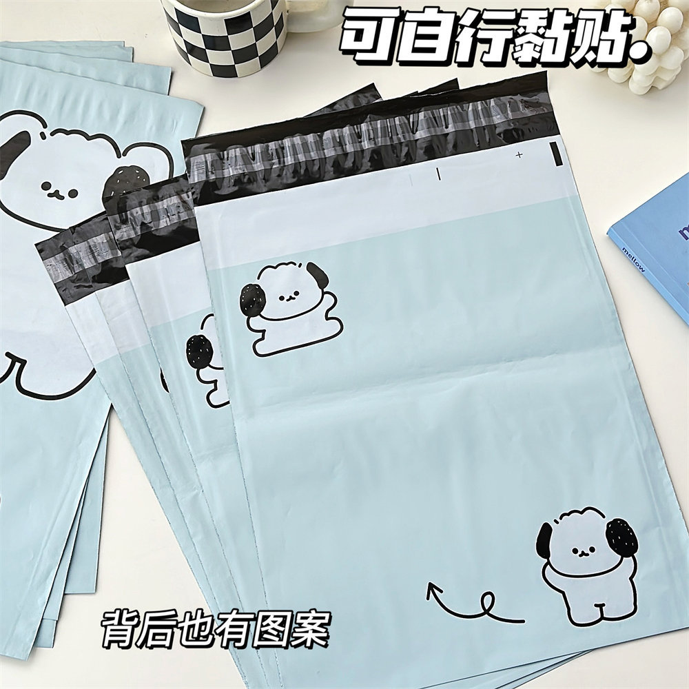 袋飞机盒包装袋果冻狗印花快递袋