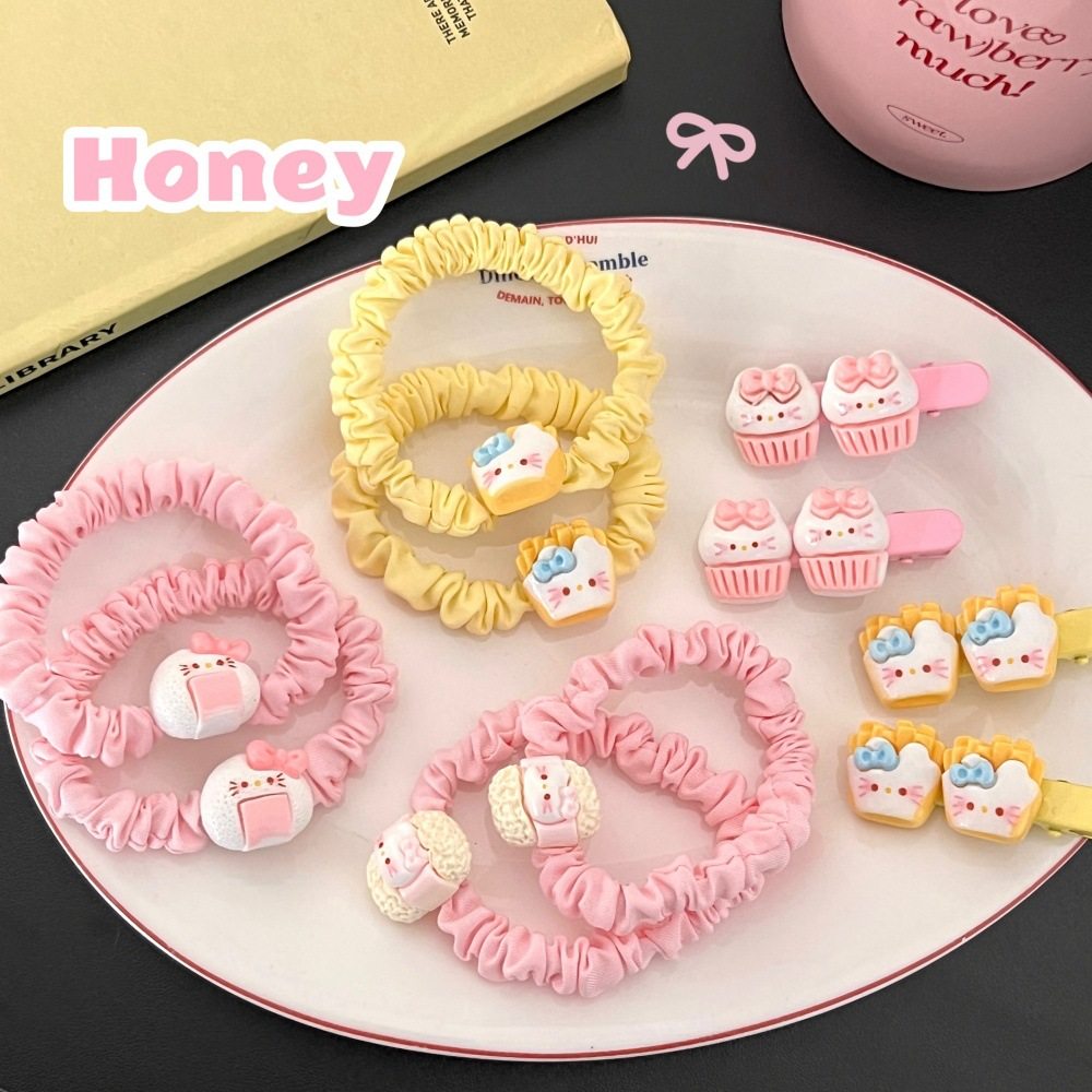 小商品可爱卡通小猪食玩面包趣味儿童发绳米色小肠圈高弹学生头绳,饰品/流行首饰/时尚饰品新,发饰,淘宝优惠券,粉丝福利购,淘宝优惠卷