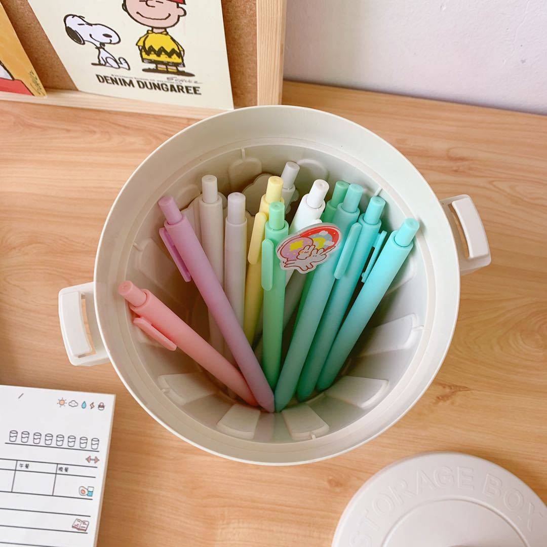 夜市爆款ins风桌面小垃圾桶筒卧室创意少女心家用可爱带盖网红迷