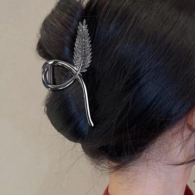 2026新款高端麦穗发夹抓夹女