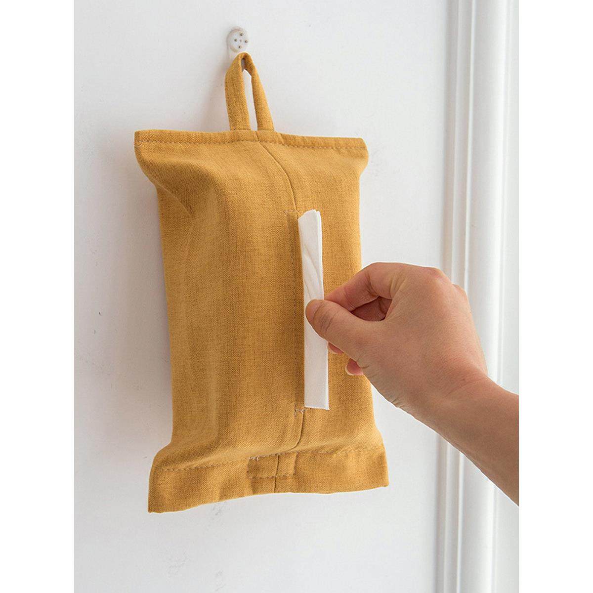 纸巾布套挂绳布艺纸巾盒简约ins风客厅家用桌面车载抽纸袋挂式,收纳整理,纸巾套,淘宝优惠券,粉丝福利购,淘宝优惠卷