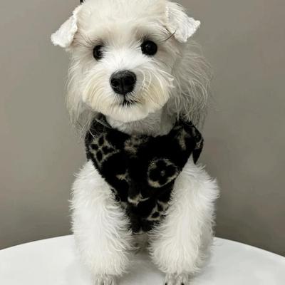 猫狗新款潮流加厚加绒皮草外套